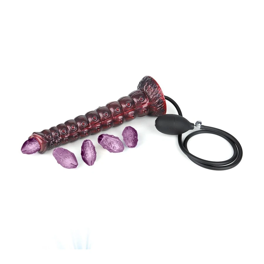 POWER MONSTERS - VOIDCLAW BRUTE GONFLABLE EN SILICONE BICOLOR 29 CM Ø 5,7 CM